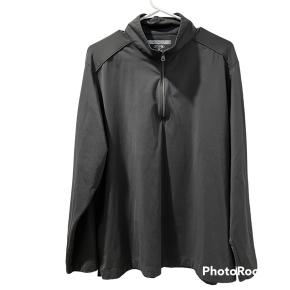 Greg Norman Men’s Quarter ZipLong Sleeve Pullover Grey XL Polyester Blend - Picture 1 of 9